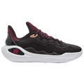Under Armour Curry 11 Domaine - Under Armour Black/Burgundy White