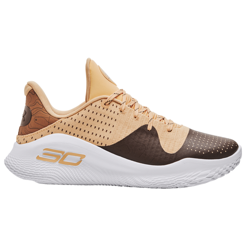 

Under Armour Mens Under Armour Curry 4 Low FloTro Curry Camp - Mens Basketball Shoes Yellow/Brown Size 07.5