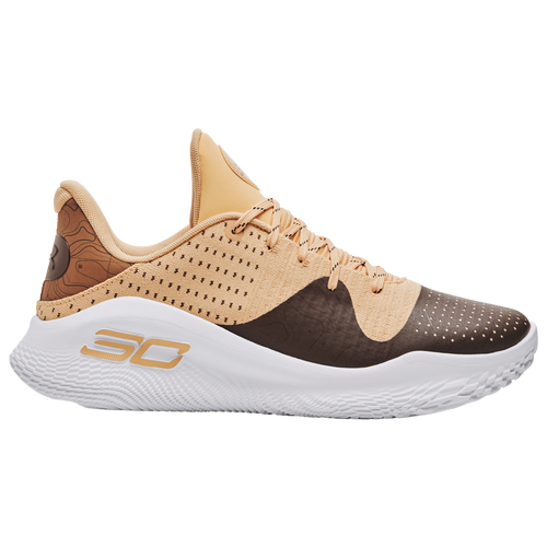 

Under Armour Mens Under Armour Curry 4 Low FloTro Curry Camp - Mens Basketball Shoes Yellow/Brown Size 09.0