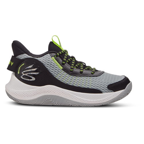 BOYS - Under Armour Curry 3Z7 - Yellow/Grey Black