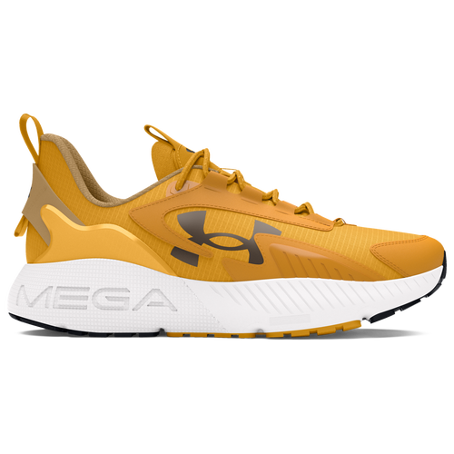 

Under Armour Mens Under Armour Hovr Mega 2 Movement - Mens Shoes Golden Yellow/Camel/Gridiron Brown Size 11.0