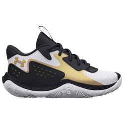 Boys' Preschool - Under Armour Jet 23 - Black/White/Gold