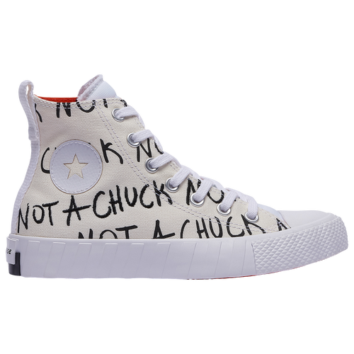 

Boys Converse Converse UNT1TL3D High Top - Boys' Grade School Shoe Bold Mandarin/Egret/White Size 04.0