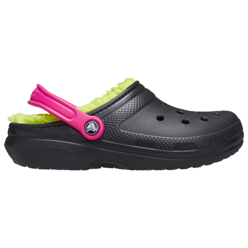 

Crocs Womens Crocs Classic Lined Clog - Womens Shoes Black/Yellow/Pink Size 05.0