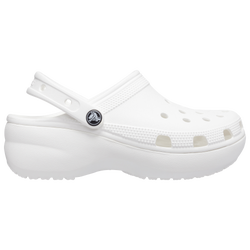 Women's - Crocs Classic Platform - White/White