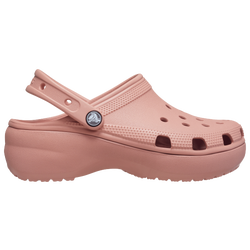 Women's - Crocs Classic Platform Clogs - Pink/Pink