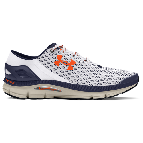 

Under Armour Mens Under Armour Speedform Gemini - Mens Running Shoes Team Orange/Midnight Navy/White Size 8.5