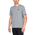 Under Armour Sportstyle Left Chest T-Shirt - Men's Steel Light Heather/Black