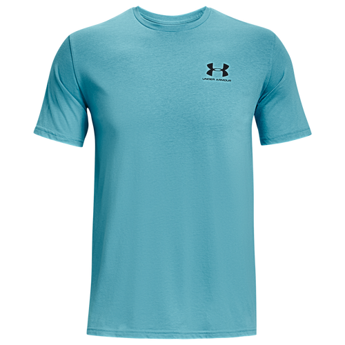 Under Armour Mens  Sportstyle Left Chest T-shirt In Blue/black