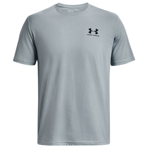 Under Armour Mens  Sportstyle Left Chest T-shirt In Blue/black