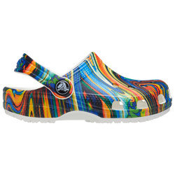 Boys' Grade School - Crocs Out Of This World - Blue/Multi
