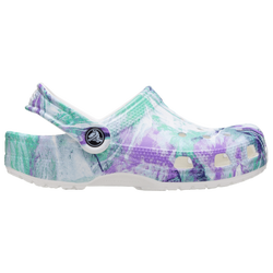 Girls' Grade School - Crocs Classic Clog - White/Multi