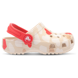 Boys' Toddler - Crocs Classic Clogs - Sand/Pink/Red