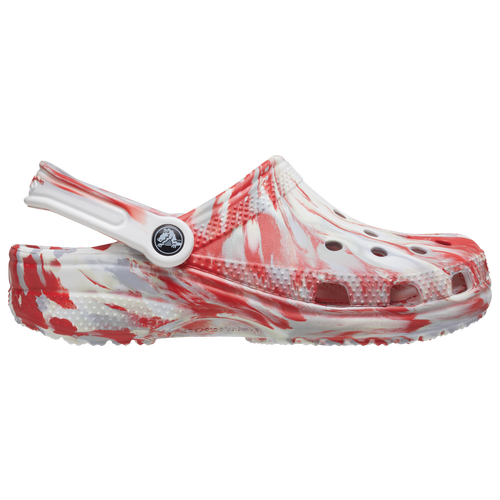 

Crocs Mens Crocs Classic Clogs - Mens Shoes White/Red Size 11.0