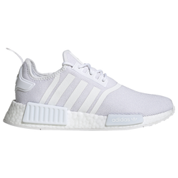 Women's - adidas Originals NMD R1 - White/White/Silver Metallic