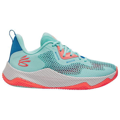 

Under Armour Mens Under Armour Curry Splash 3 - Mens Basketball Shoes Beta/New Turquoise/Cosmic Blue Size 9.5