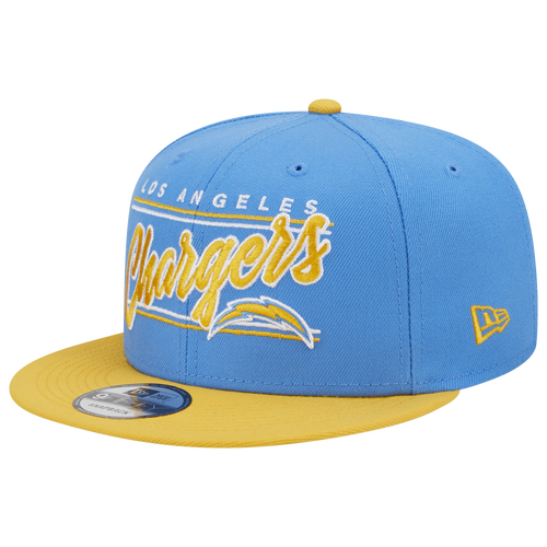 

New Era Mens Los Angeles Chargers New Era Chargers 2T Team Script Snap - Mens Blue/Blue Size One Size