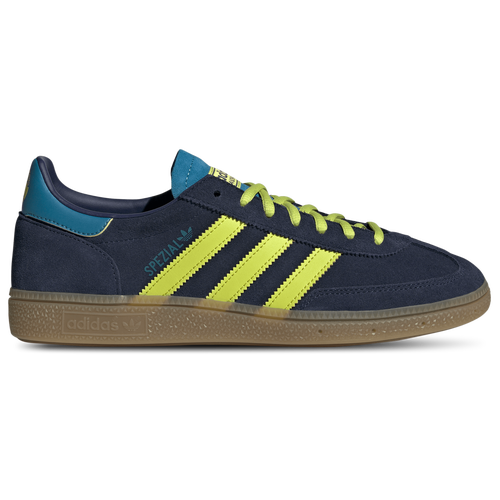Mens adidas Colombia Handball Spezial - Soccer Shoes - Navy / Yellow Size 8.0