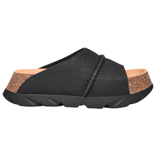 

UGG Womens UGG Sunskip Slide - Womens Shoes Black/Brown Size 06.0