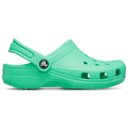 Girls' Grade School - Crocs Classic Clogs - Green/Lagoon