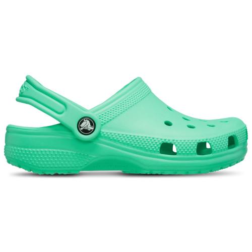 

Girls Crocs Crocs Classic Clogs - Girls' Grade School Shoe Green/Lagoon Size 04.0