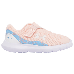 Girls' Toddler - Under Armour Surge 3 - Pink/White