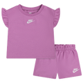 Nike Baby French Terry Set - Nike Purple/White