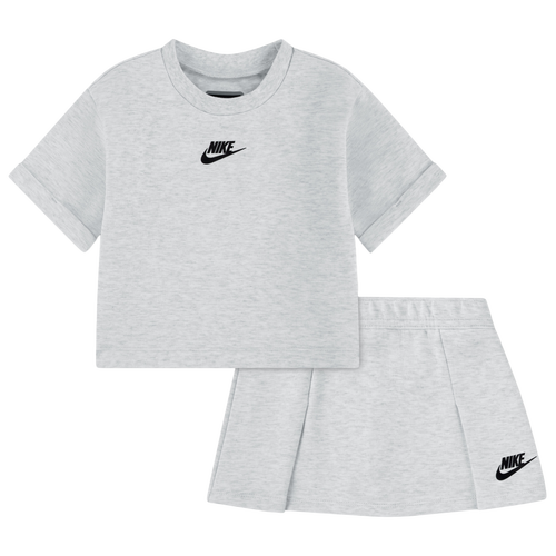 Nike Tech Fleece Skirt Set - Nike Gray/Black