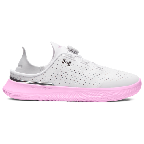 MENS - Under Armour Slipspeed Trainer - White/Stellar Pink Metallic Silver