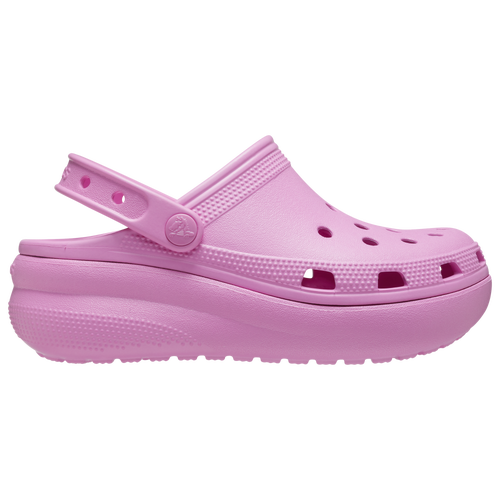 Crocs Cutie Crush Clogs Kids Taffy Pink C12 In Pink/pink