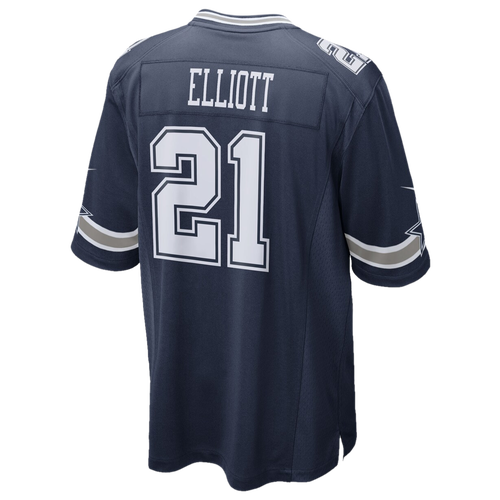 

Nike Mens Ezekiel Elliott Nike Cowboys Game Jersey - Mens Navy/Navy Size S