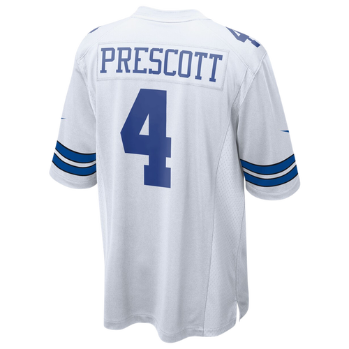 

Nike Mens Dak Prescott Nike Cowboys Game Jersey - Mens White/White Size 3XL