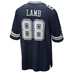 Men's - Nike Cowboys Game Jersey - Navy/Navy