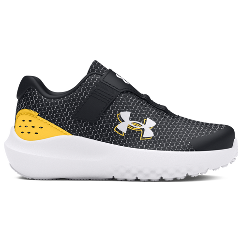 

Boys Under Armour Under Armour Surge 4 - Boys' Toddler Shoe Taxi/Black/White Size 10.0