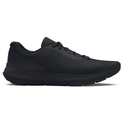 Boys' Grade School - Under Armour Charged Rogue 4 - Black/Black/Black