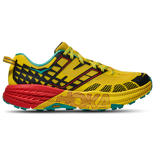 MENS - HOKA Speedgoat 2 - Sour Lemon/Black