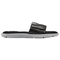 Men's - Under Armour Ignite VI Slides - Black/Steel/Black