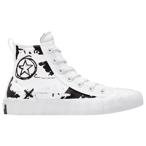 Converse Kids' Unt1tl3d Tear Away High Top In White/white/black | ModeSens