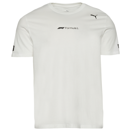 Puma Mens  F1 Forever Faster Statement T-shirt 2 In White