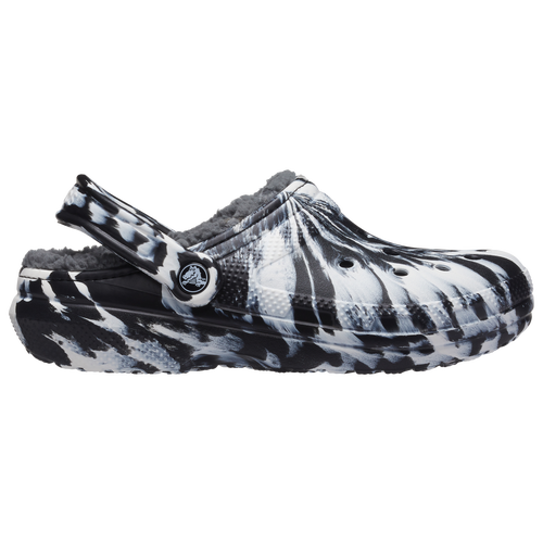 

Crocs Mens Crocs Classic Lined Clogs - Mens Shoes White/Grey Size 8.0