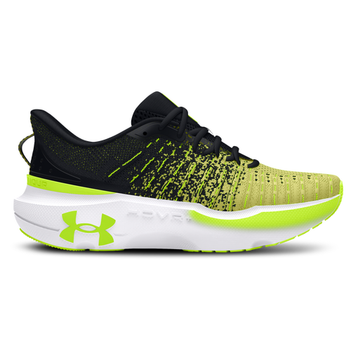 

Under Armour Mens Under Armour Infinite Elite - Mens Running Shoes Volt/White/Black Size 11.5