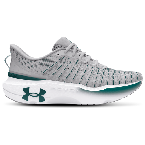 

Under Armour Mens Under Armour Infinite Elite - Mens Running Shoes Halo Gray/Halo Gray/Hydro Teal Size 12.0