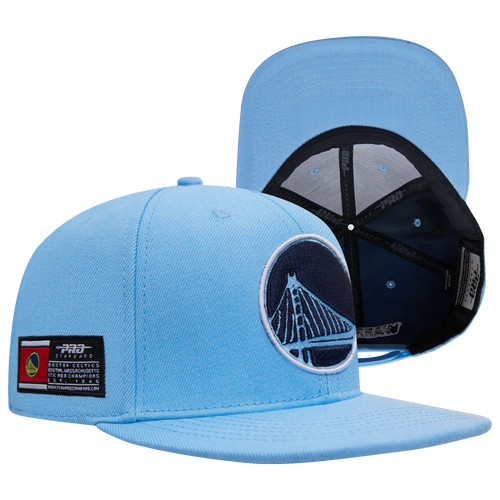 

Pro Standard Pro Standard Warriors Collage Wool Snapback Hat - Adult University Blue/Black Size One Size