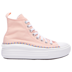 Girls' Grade School - Converse All Star Move - Pink/White