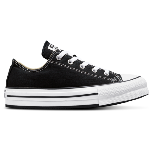 

Converse Girls Converse Chuck Taylor All Star EVA Lift OX - Girls' Grade School Basketball Shoes White/Black Size 5.0