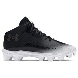 Men's - Under Armour Spotlight FranchiseRM 4.0 WD - Black/White/Metallic Gun Metal