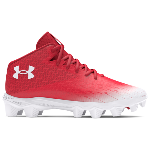 

Under Armour Mens Under Armour Spotlight Franchise RM 4.0 - Mens Football Shoes Red/White/White Size 11.5