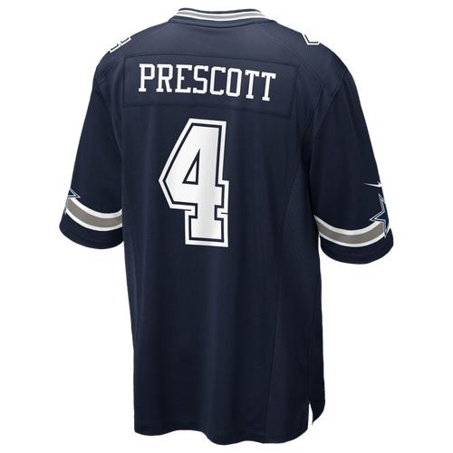 

Nike Boys Dak Prescott Nike Cowboys Game Jersey - Boys' Grade School Navy/Navy Size S