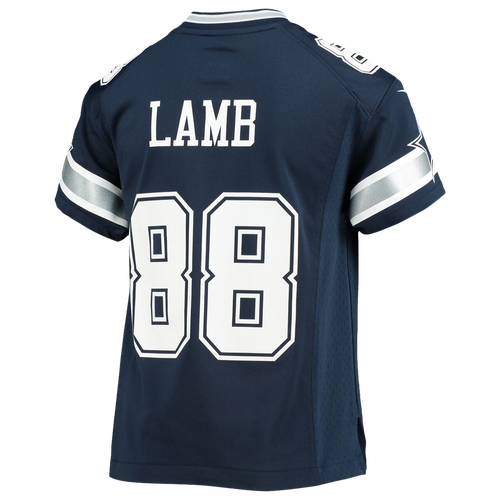 Shop Nike Boys Ceedee Lamb  Cowboys Game Jersey In Navy/navy