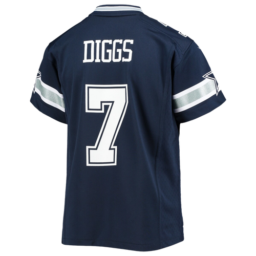 

Nike Boys Trevon Diggs Nike Cowboys Game Jersey - Boys' Grade School Navy/Navy Size L